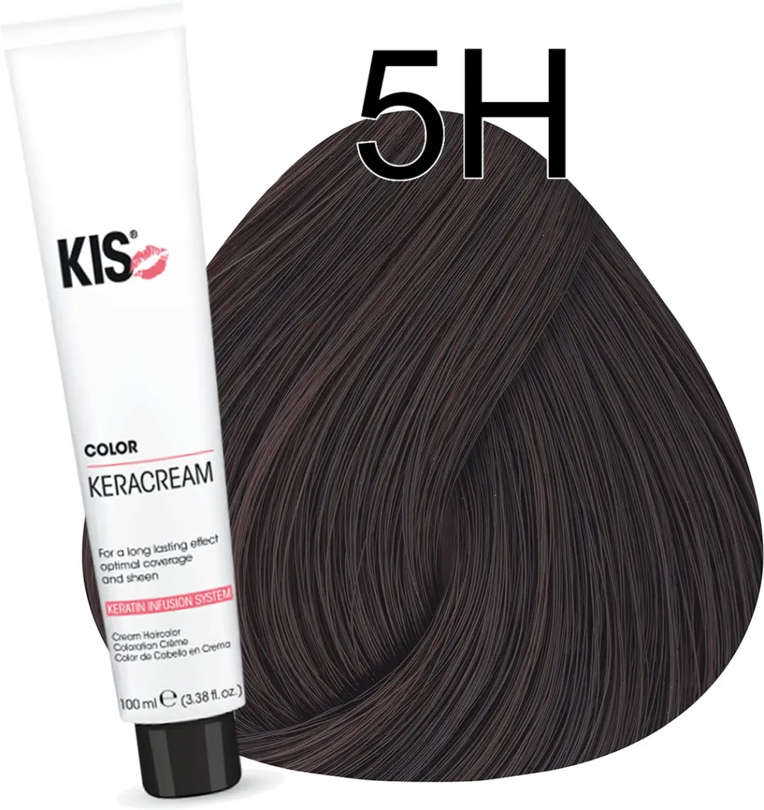 KIS Haarverf 5H Licht Hazelnootbruin 100ml