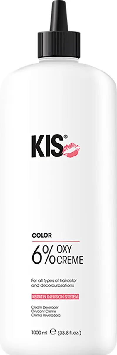 KIS Oxycreme 6% Waterstofperoxide 1L - Permanent Full Coverage
