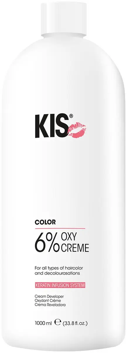 KIS Oxycreme 6% Waterstofperoxide 1L - Permanent Full Coverage