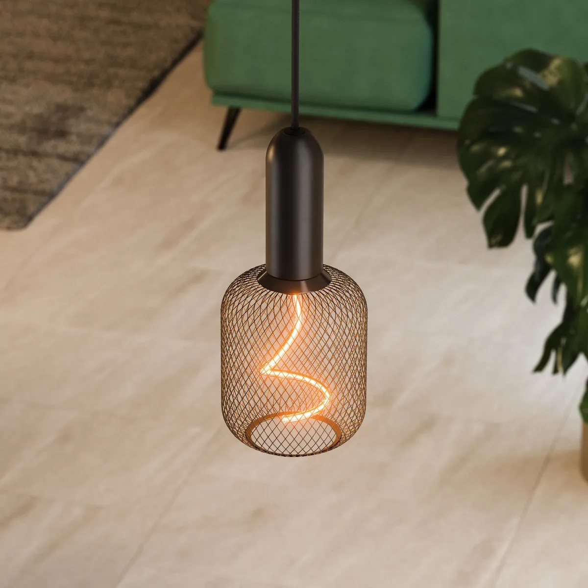 LEDVANCE Vintage 1906 Hanglamp E27 - Zwart
