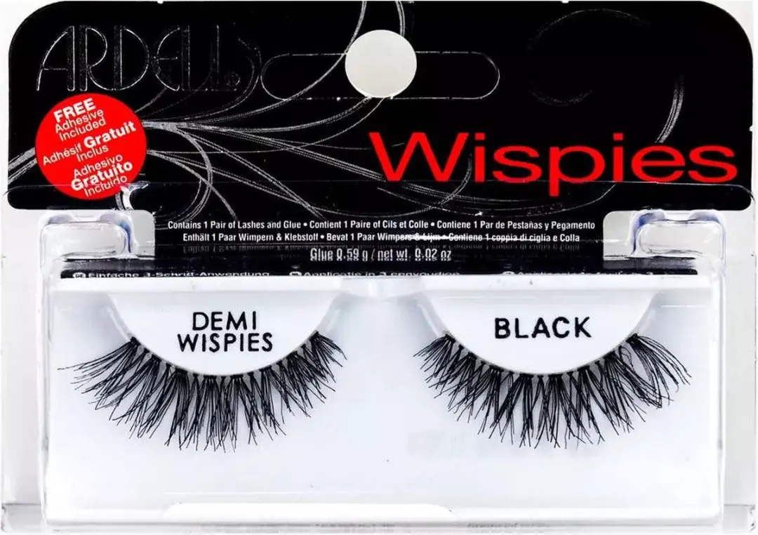 Ardell Pestañas Demi Wispies Valse Wimpers - Zwart - afbeelding 6 van 6