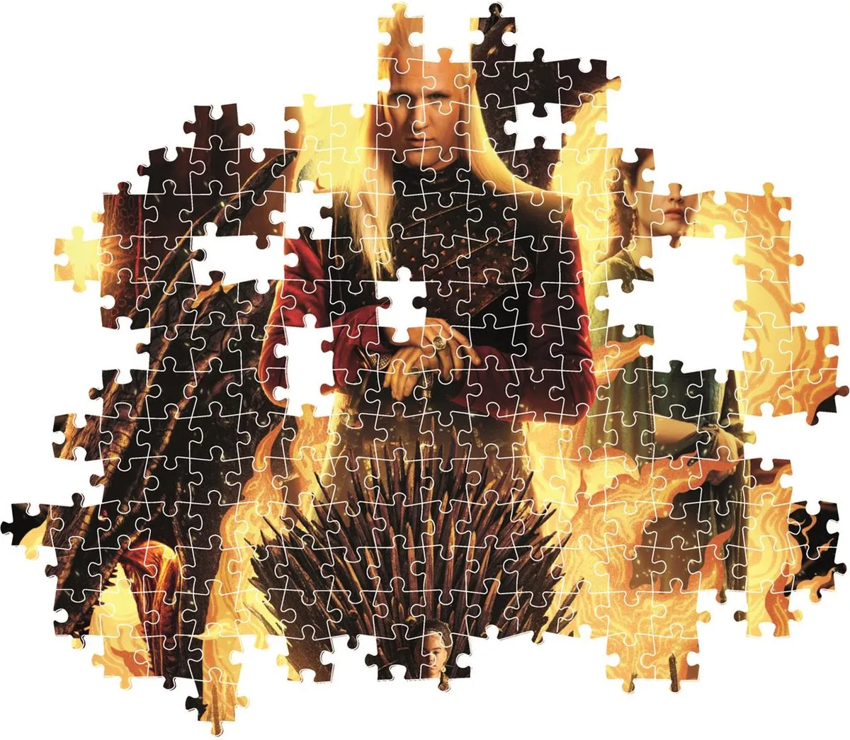 Clementoni House of Dragon Puzzel 500 Stuks - Multikleur