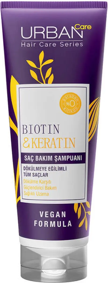 Urban Care Biotin & Keratin Shampoo 250ml - afbeelding 6 van 6