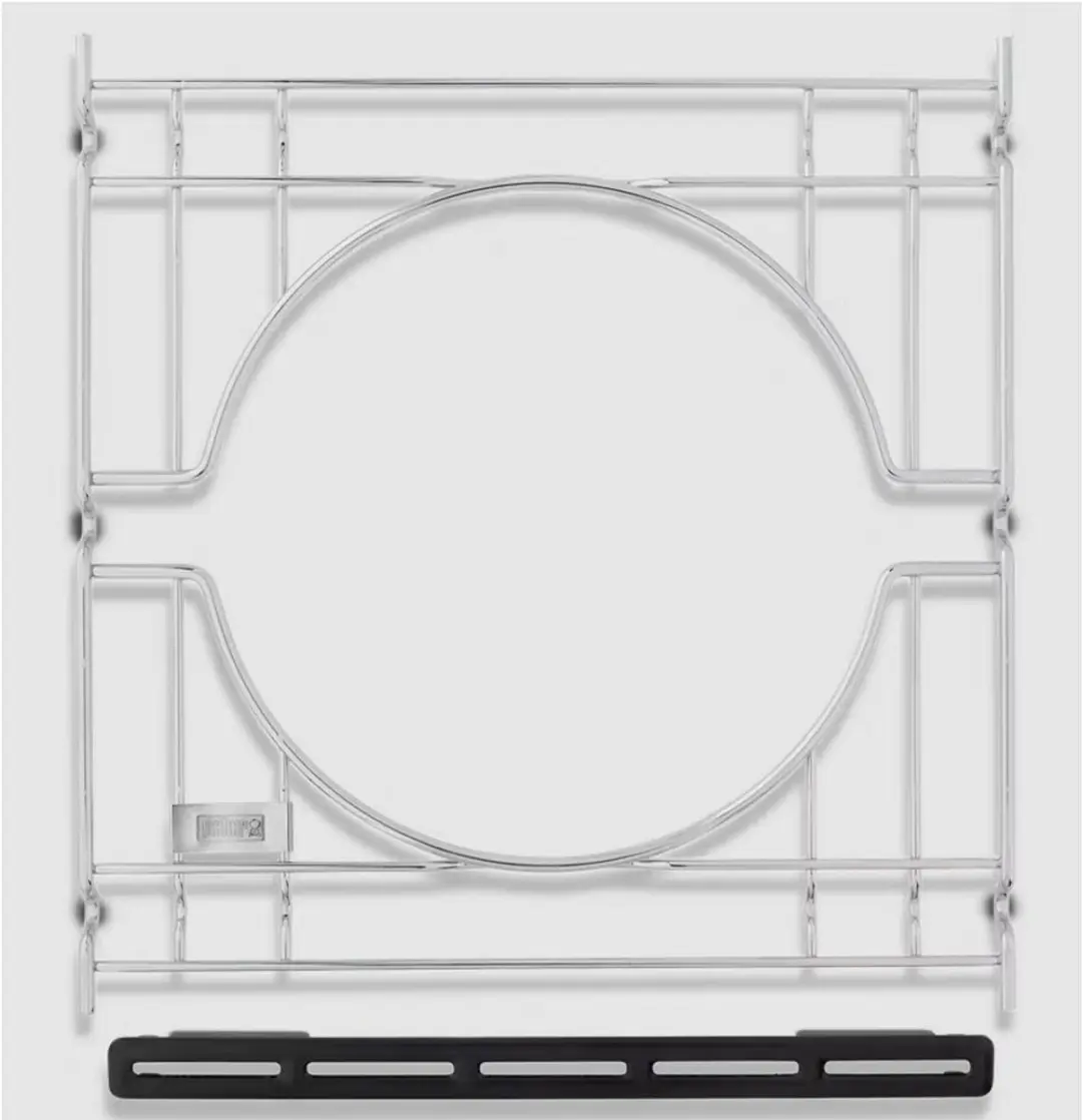 Weber CRAFTED Frameset Spirit/Smokefire - Zilver