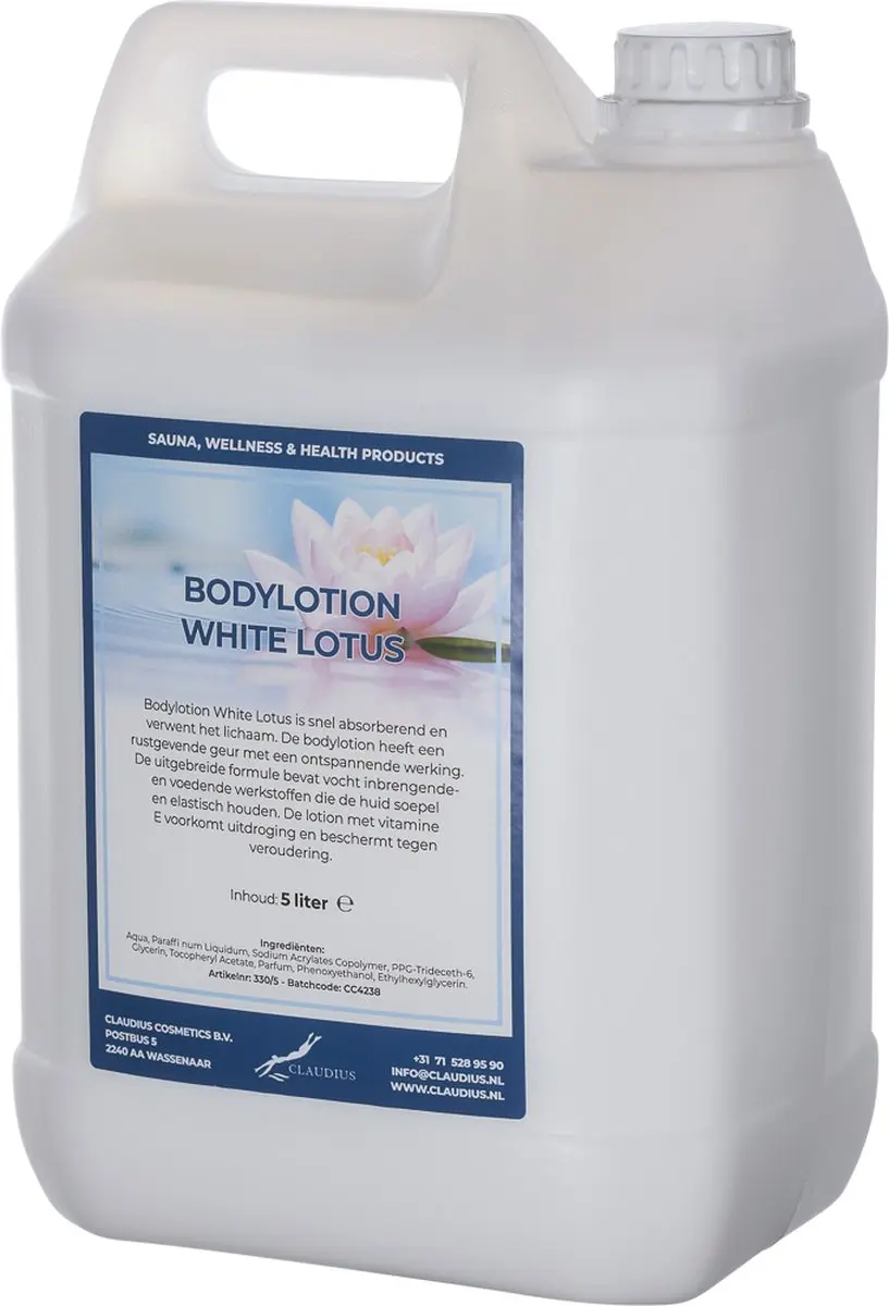 Splashbox Cosmetics White Lotus Bodylotion 5L