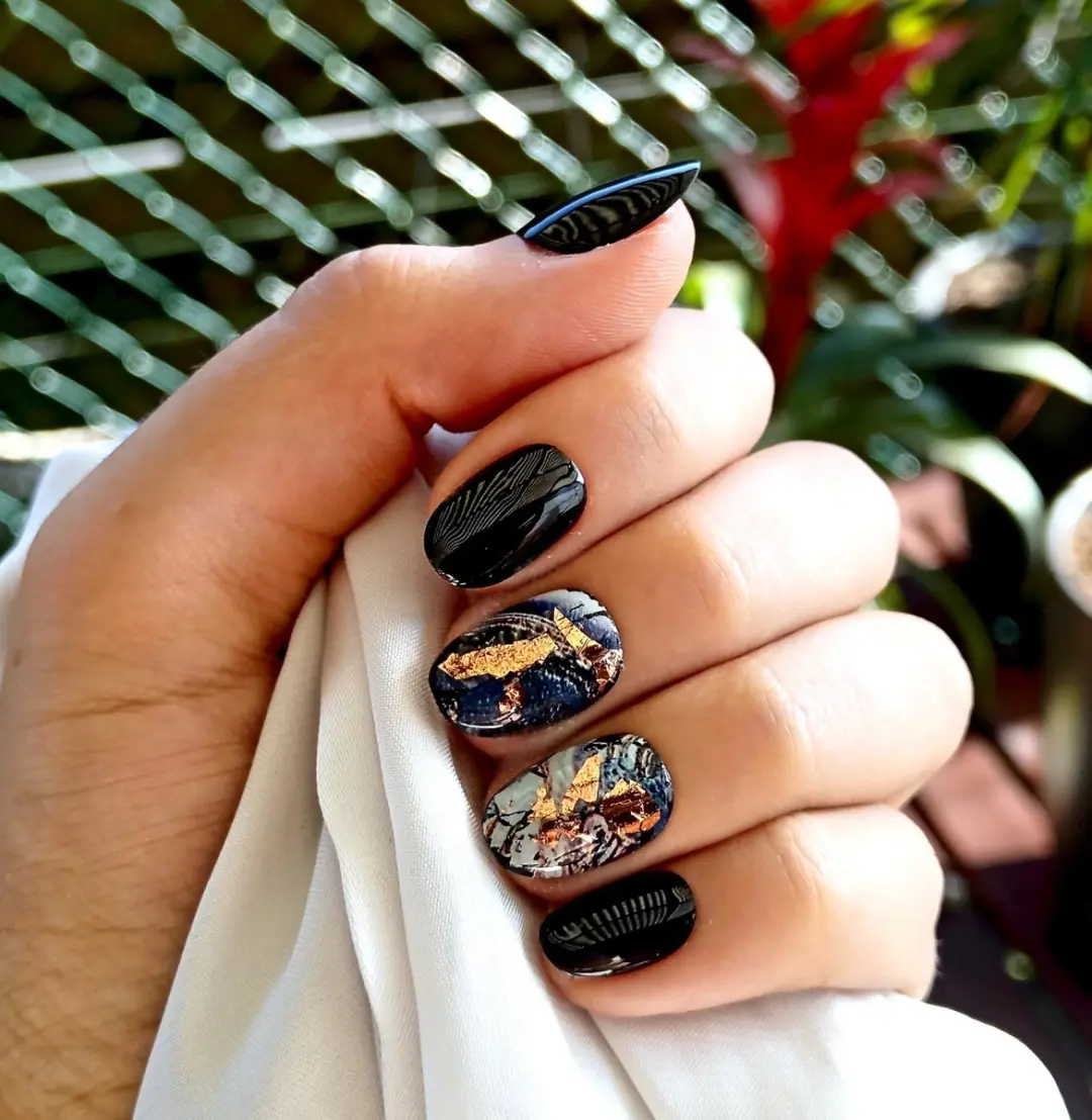 SD Press on Nails B122 Plaknagels