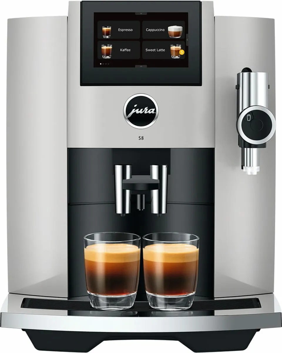 JURA - S8 Platina (EB) - Volautomatische espressomachine