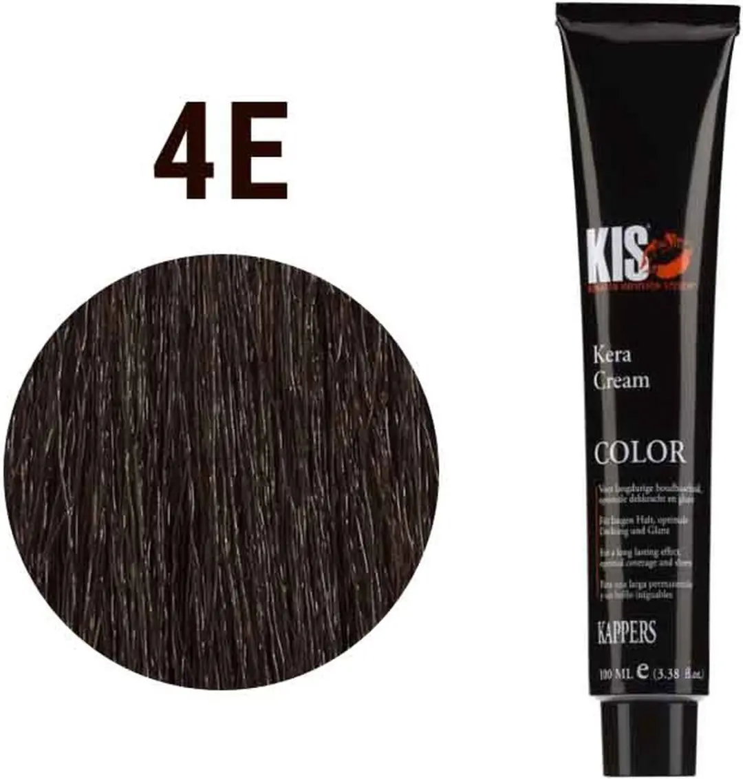 KIS Haarverf 4E Middelbruin Espresso 100ml