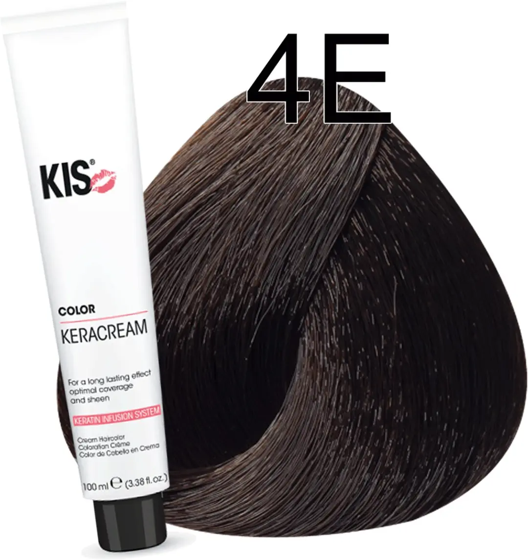 KIS Haarverf 4E Middelbruin Espresso 100ml