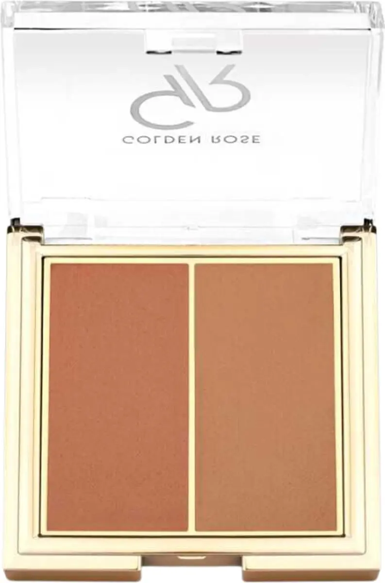 Golden Rose Iconic Blush Duo 03 Rosy Bronze