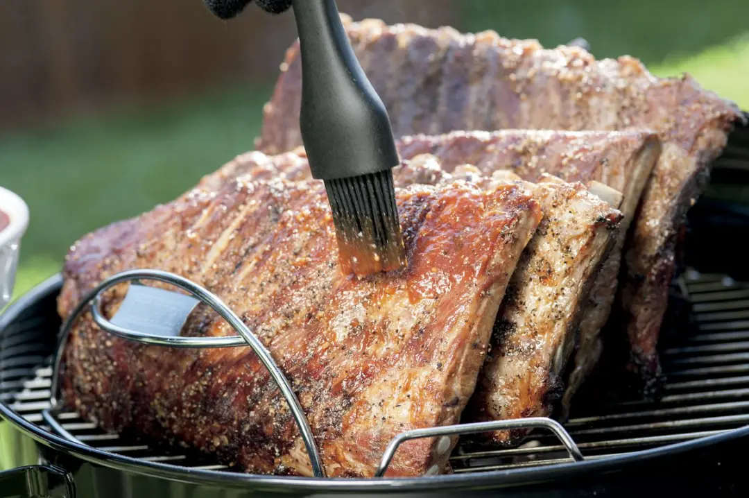 Weber Ribbetjesrek - Grijs