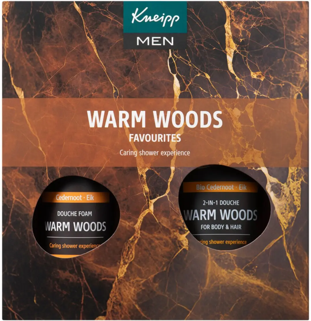 Kneipp Warm Woods Favourites Douchegel Set - 2x 200ml