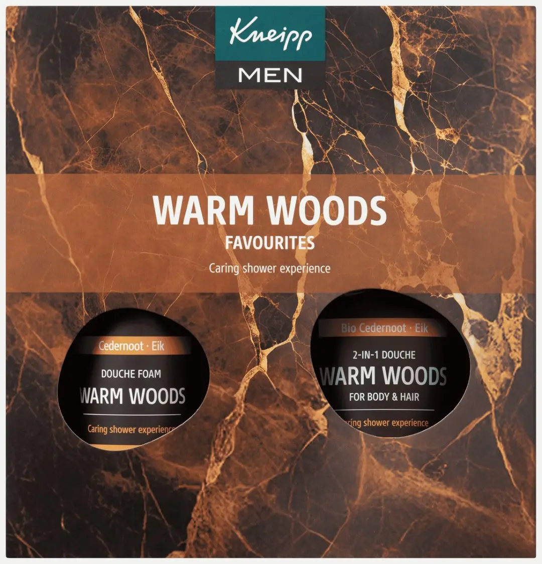 Kneipp Warm Woods Favourites Douchegel Set - 2x 200ml