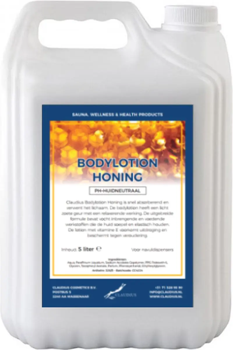 Splashbox Cosmetics Bodylotion Honing 5L - Navulling