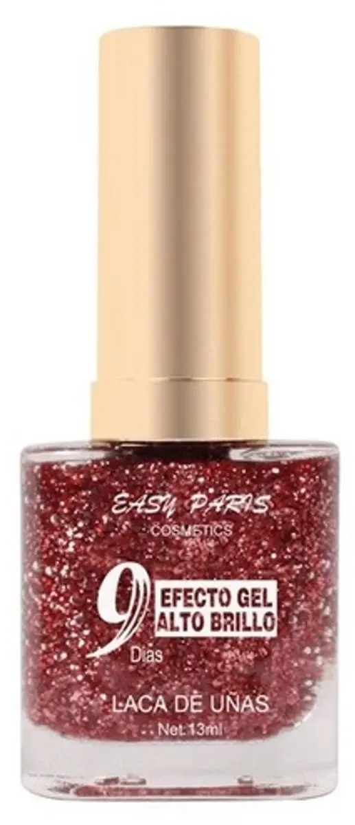 Easy Paris Nagellak 057 Transparant Roze/Rosé Glitters
