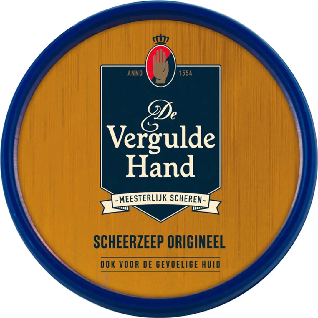 Vergulde Hand Scheerzeep 75g - 12 Stuks