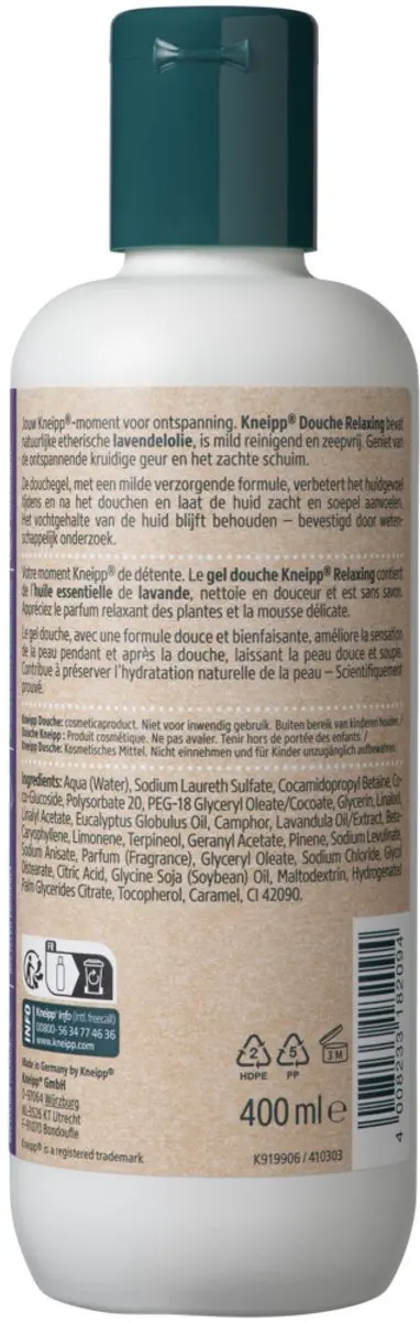 Kneipp Douchegel Relaxing - 400ml