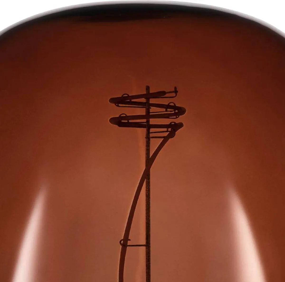 Eglo LED Lamp E27 Ø19cm G190 - Cognac - 2000K Dimbaar
