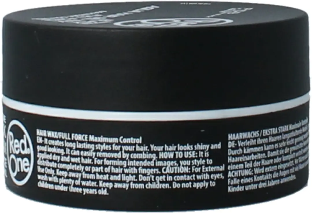 Red One Black Aqua Hair Gel Wax 150ml - afbeelding 6 van 6