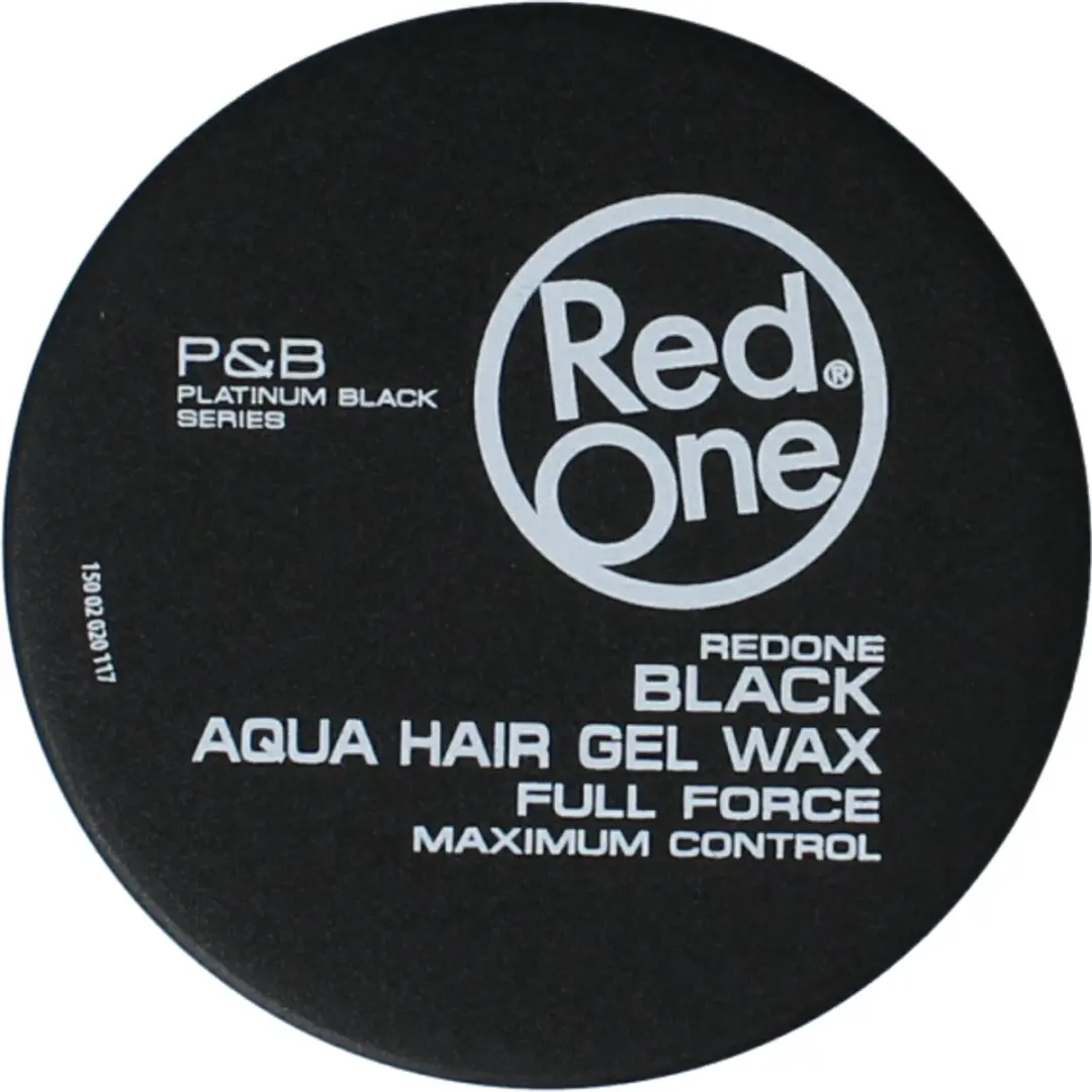 Red One Black Aqua Hair Gel Wax 150ml