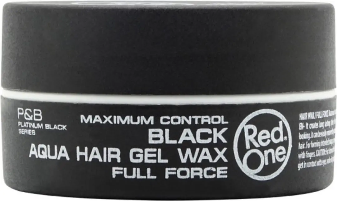 Red One Black Aqua Hair Gel Wax 150ml