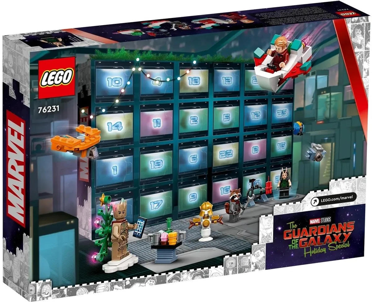 LEGO Marvel Guardians of the Galaxy Adventskalender 76231 - Meerkleurig