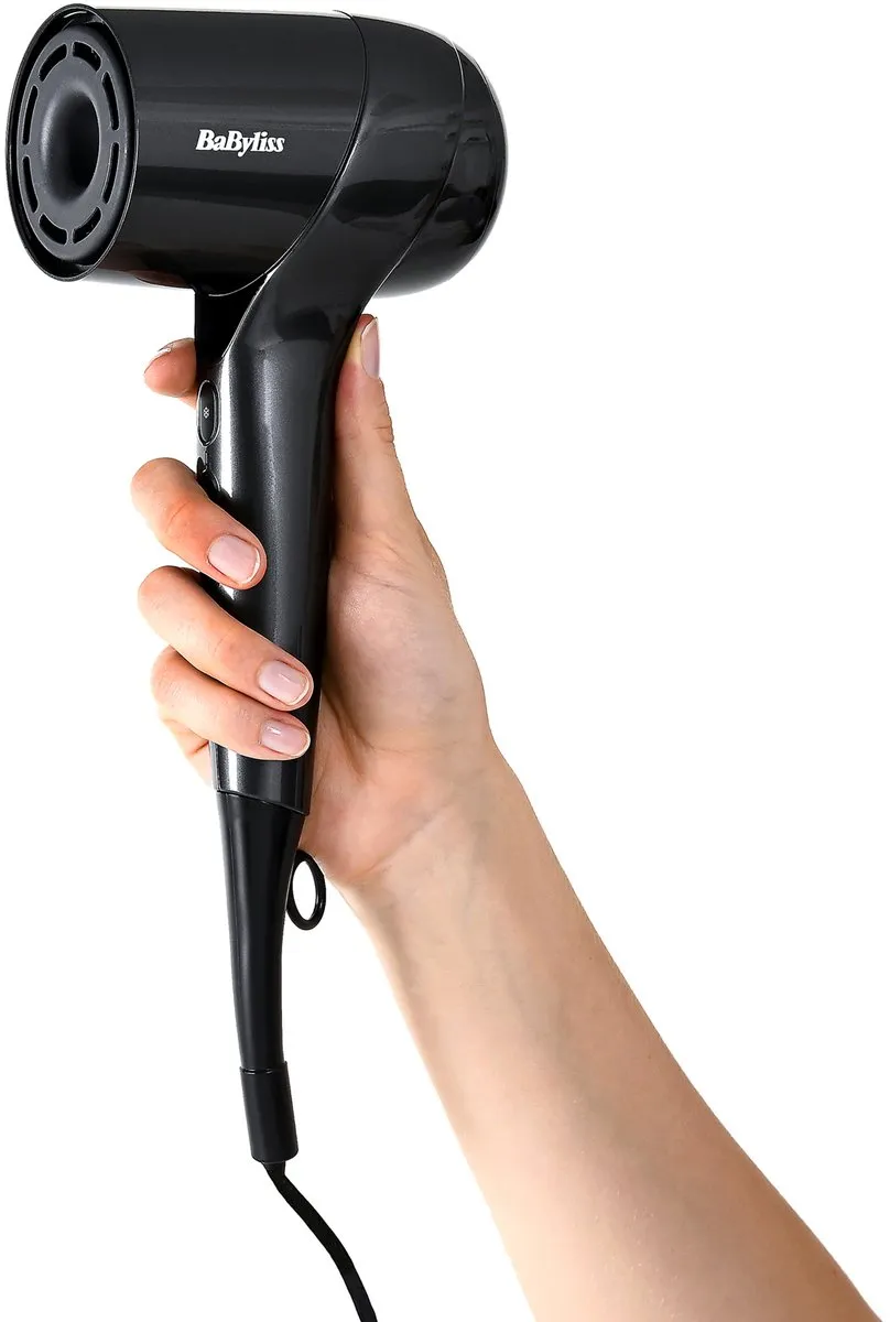 Babyliss Titanium Shine D6200DE Föhn - 1600W - Ionisch - Staal