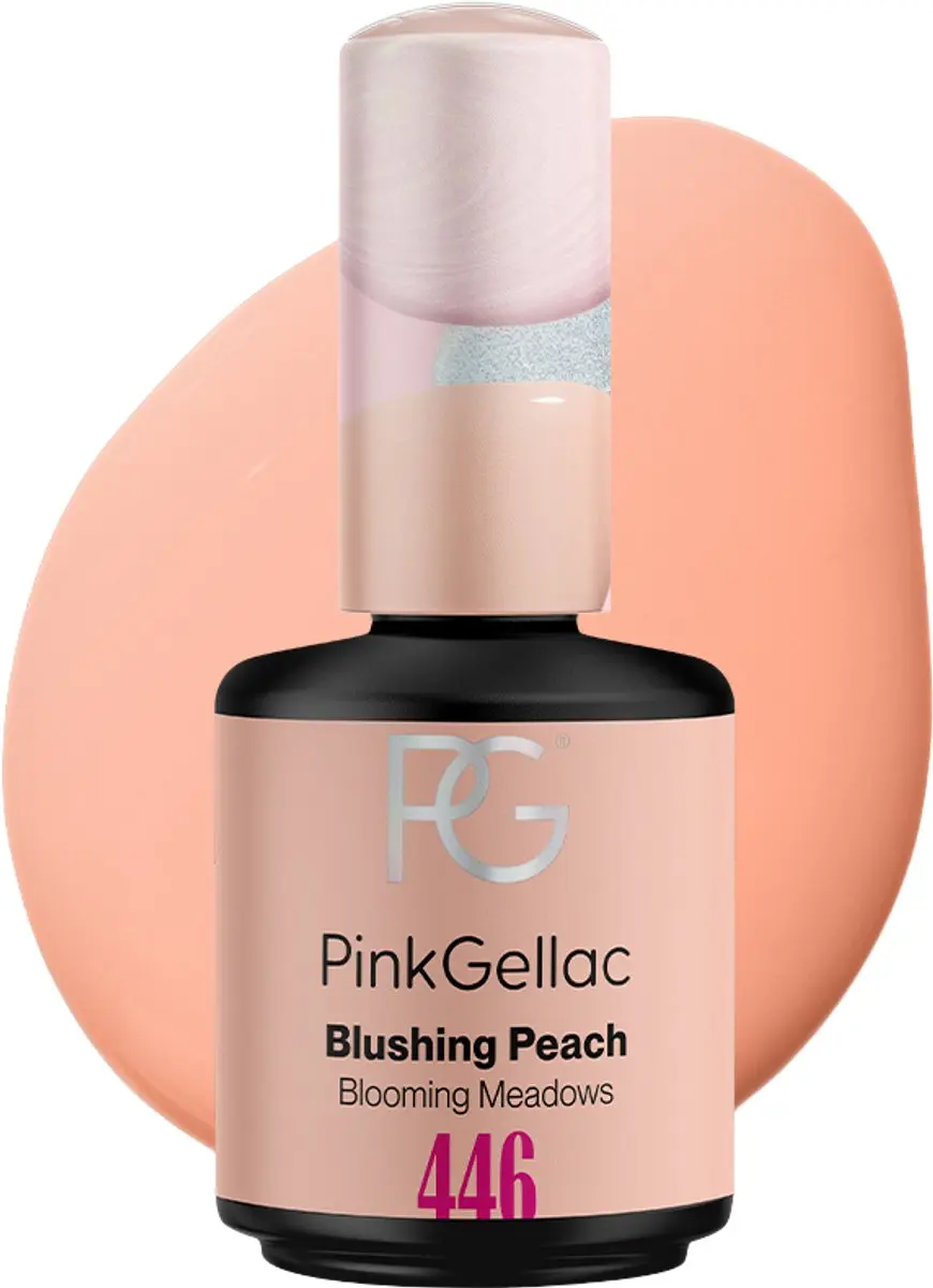 Pink Gellac Blushing Peach 446 Gellak 15ml