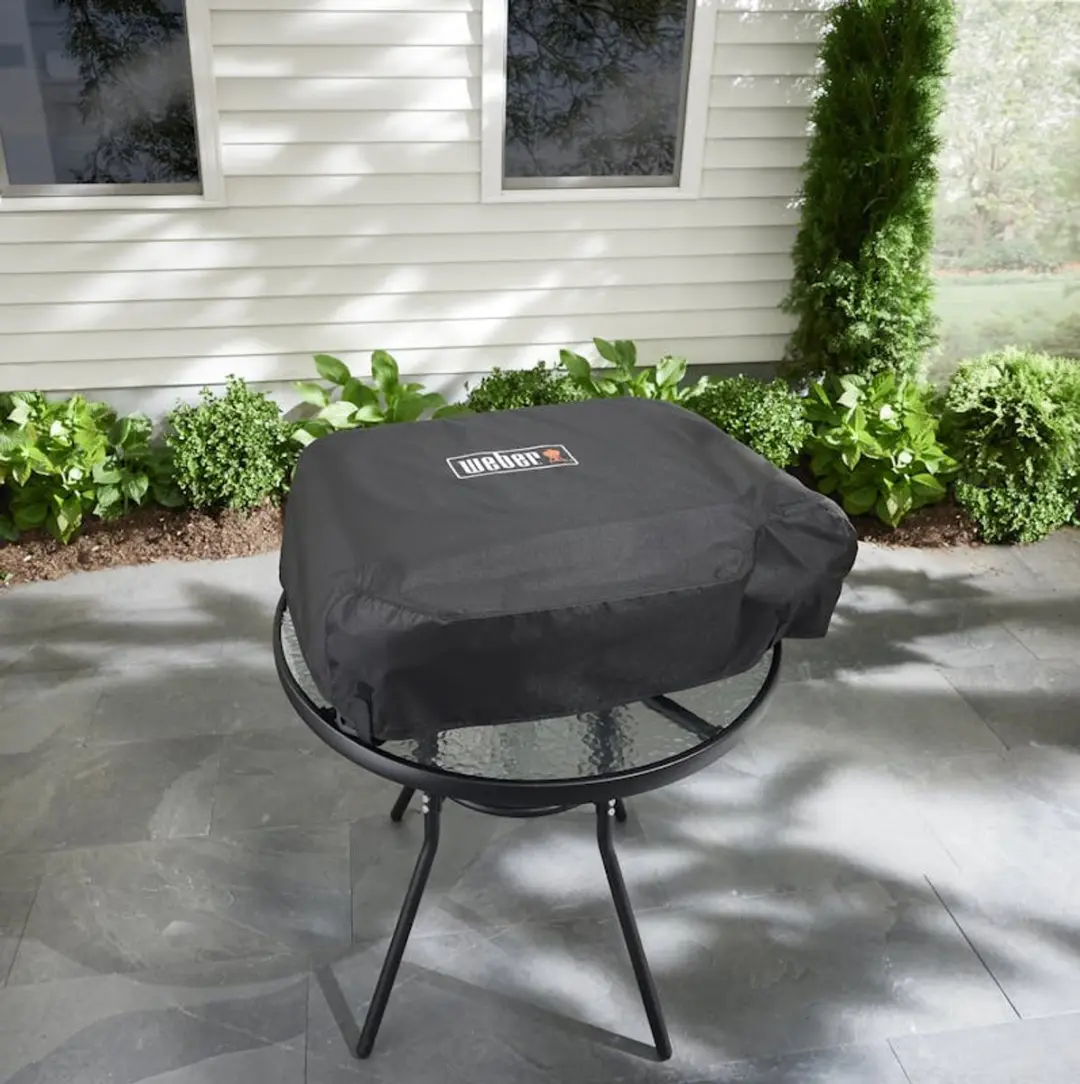 Weber Premium Hoes 56cm Plancha WBR.3400202 - Zwart