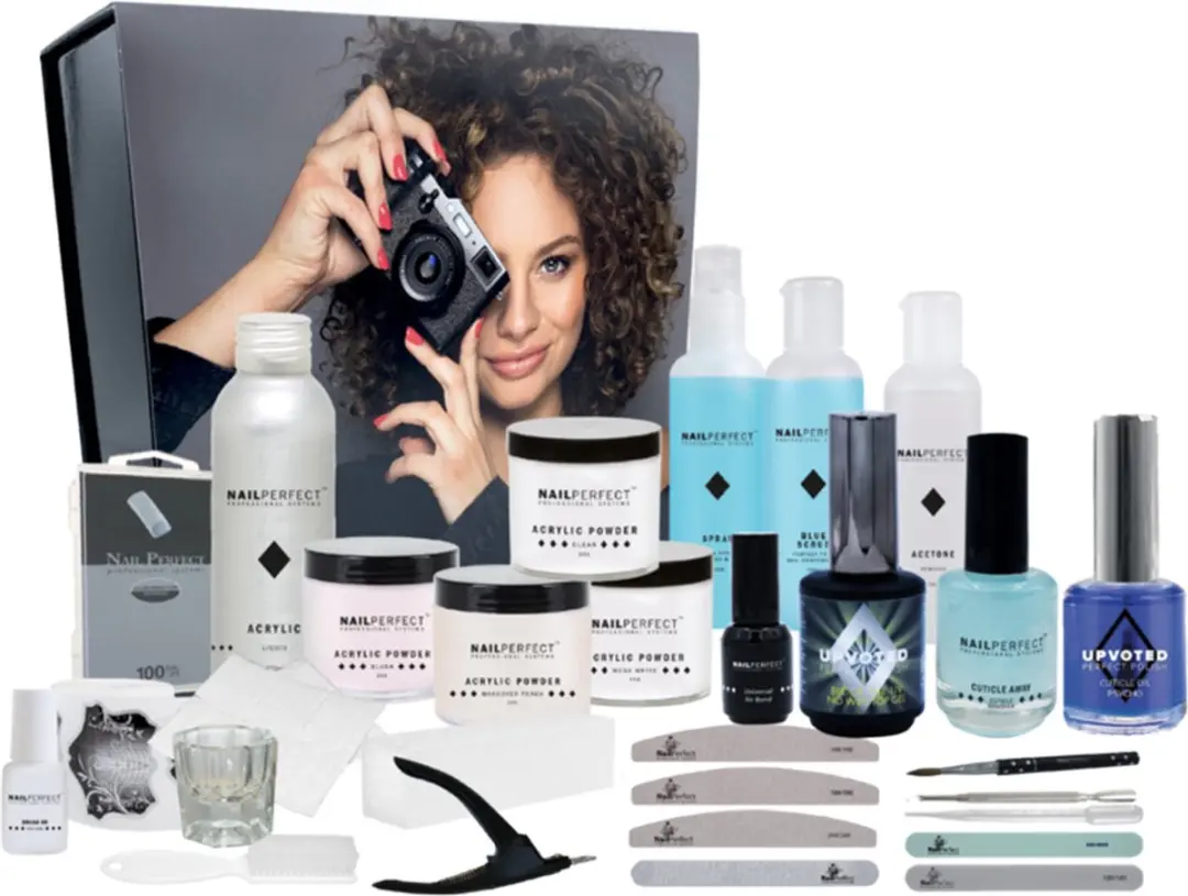 Nail Perfect Acrylic Student Kit - Zwart