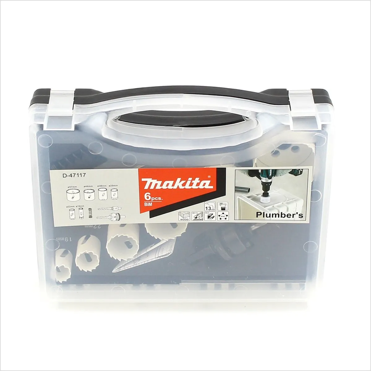 Makita D-47117 Gatenzaagset 10-delig - Bi-metaal