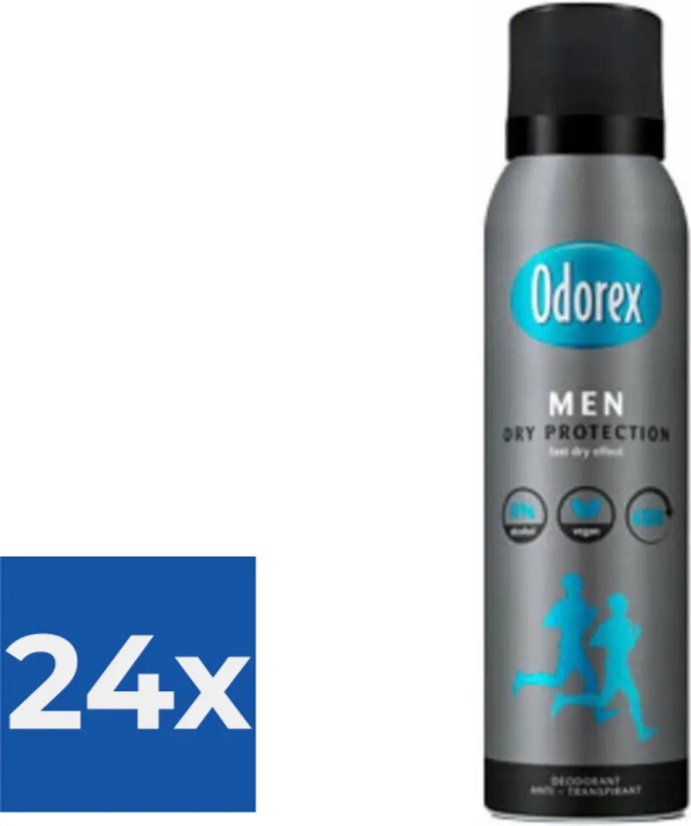 Odorex Deospray Men Dry Protection 150ml - 24 Stuks
