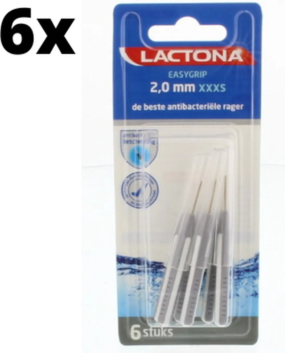 Lactona Ragers EasyGrip Recht XXXS 2mm Grijs