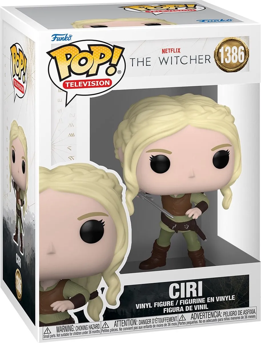 Funko POP! TV Ciri Verzamelfiguur 74245 - Multicolor