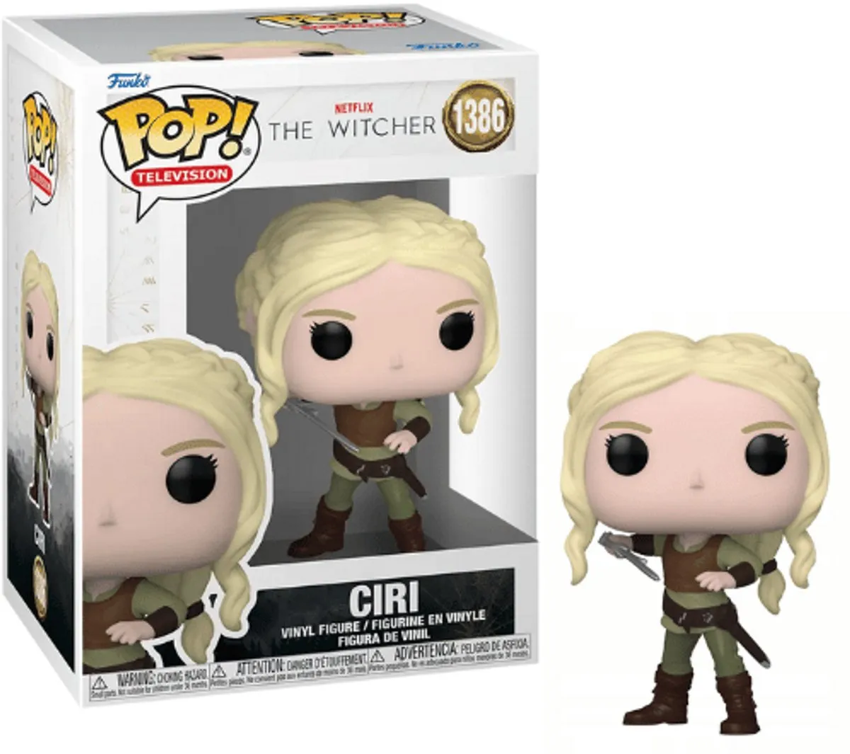 Funko POP! TV Ciri Verzamelfiguur 74245 - Multicolor