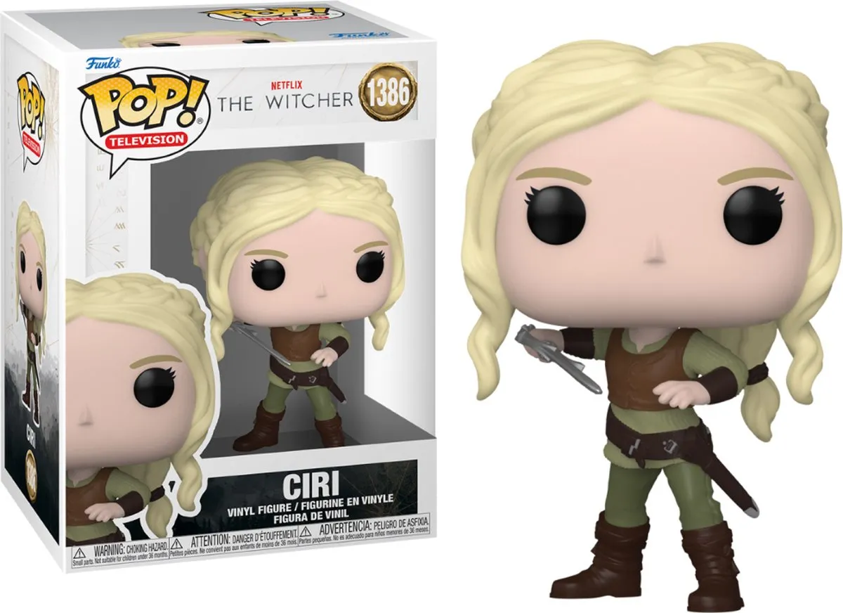 Funko POP! TV Ciri Verzamelfiguur 74245 - Multicolor