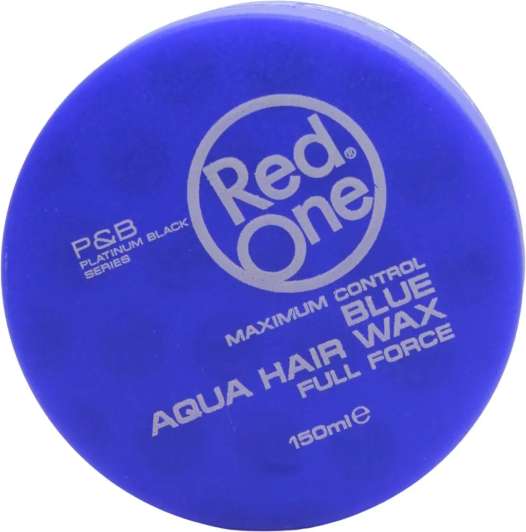 Red One Aqua Hair Wax - Blauw - 3 Stuks
