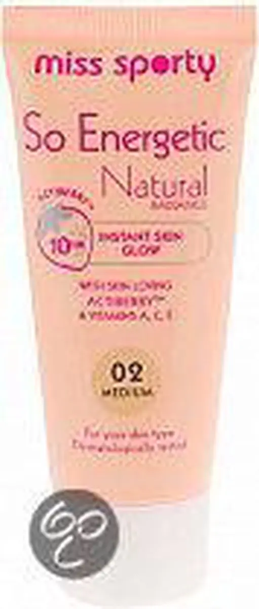 Miss Sporty So Energetic Foundation 02 Medium - 30ml