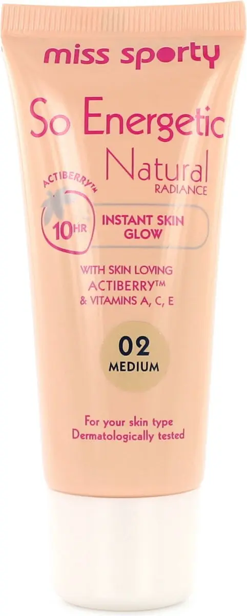 Miss Sporty So Energetic Foundation 02 Medium