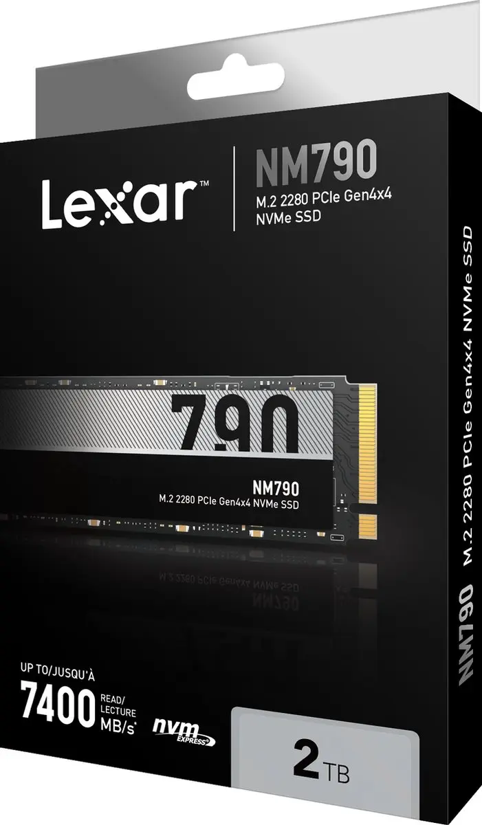 Lexar NM790 LNM790X002T-RNNNG Interne SSD 2TB