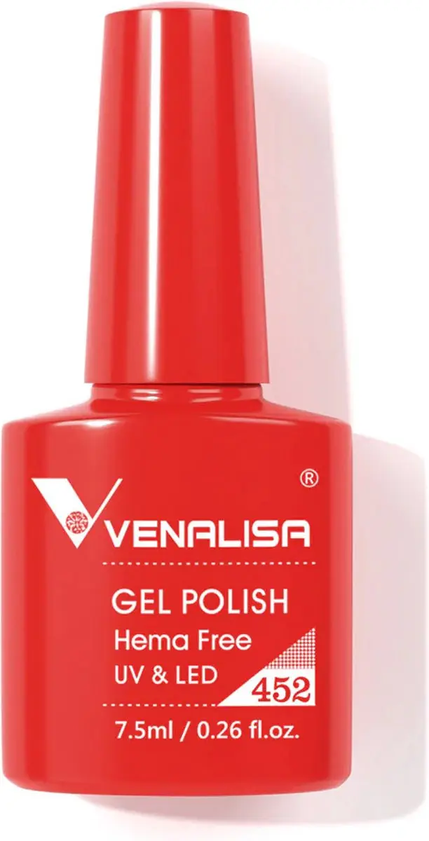Venalisa UV Gellak Rood Koraal 7.5ml - 2 Stuks