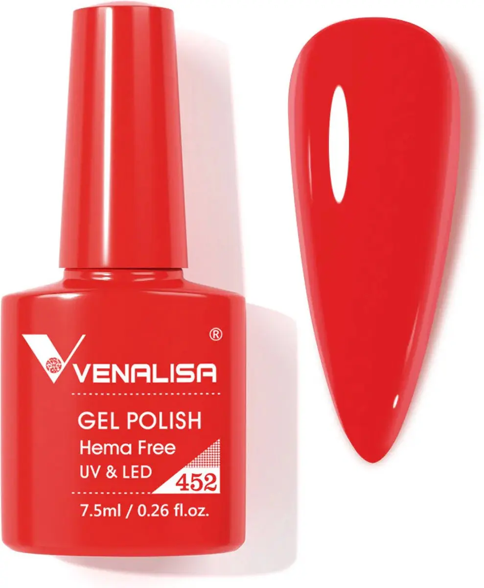 Venalisa UV Gellak Rood Koraal 7.5ml