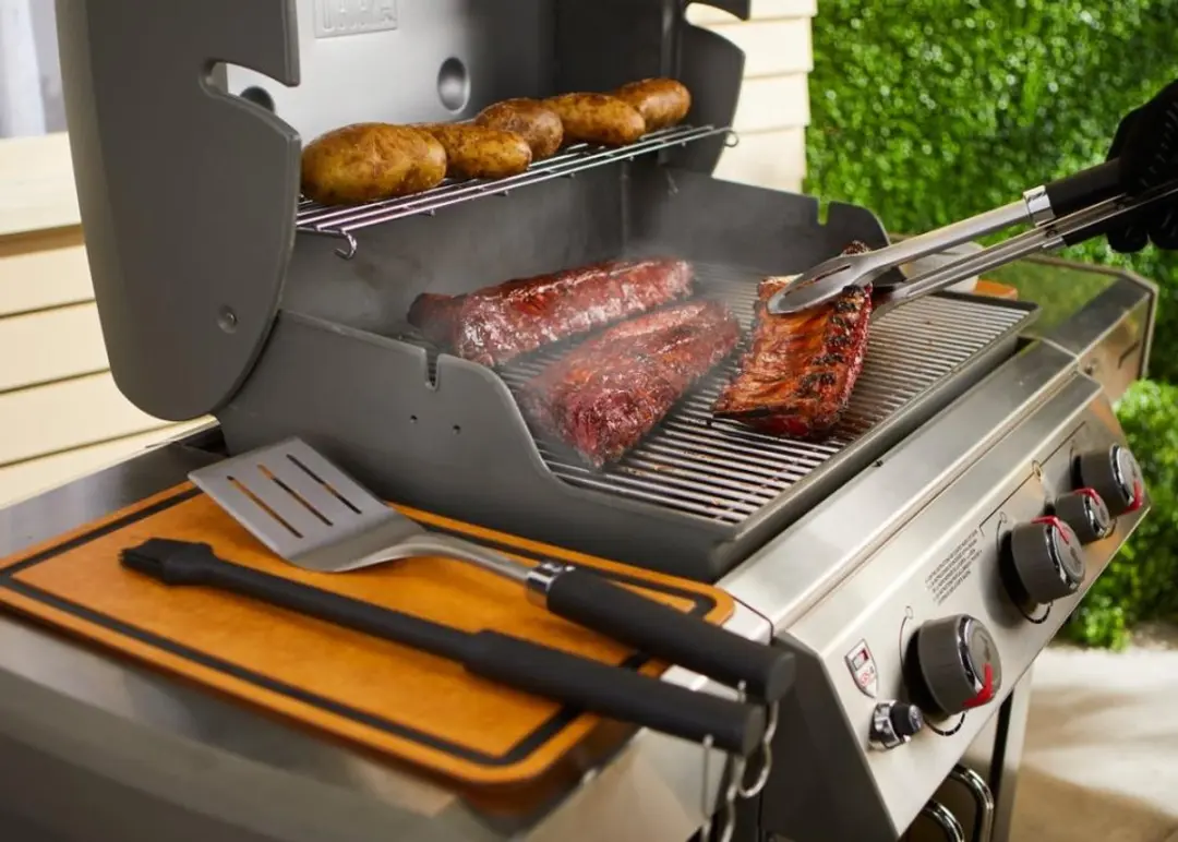 Weber 3-delige BBQ-gereedschapset - 3 Stuks - Zwart - afbeelding 6 van 6