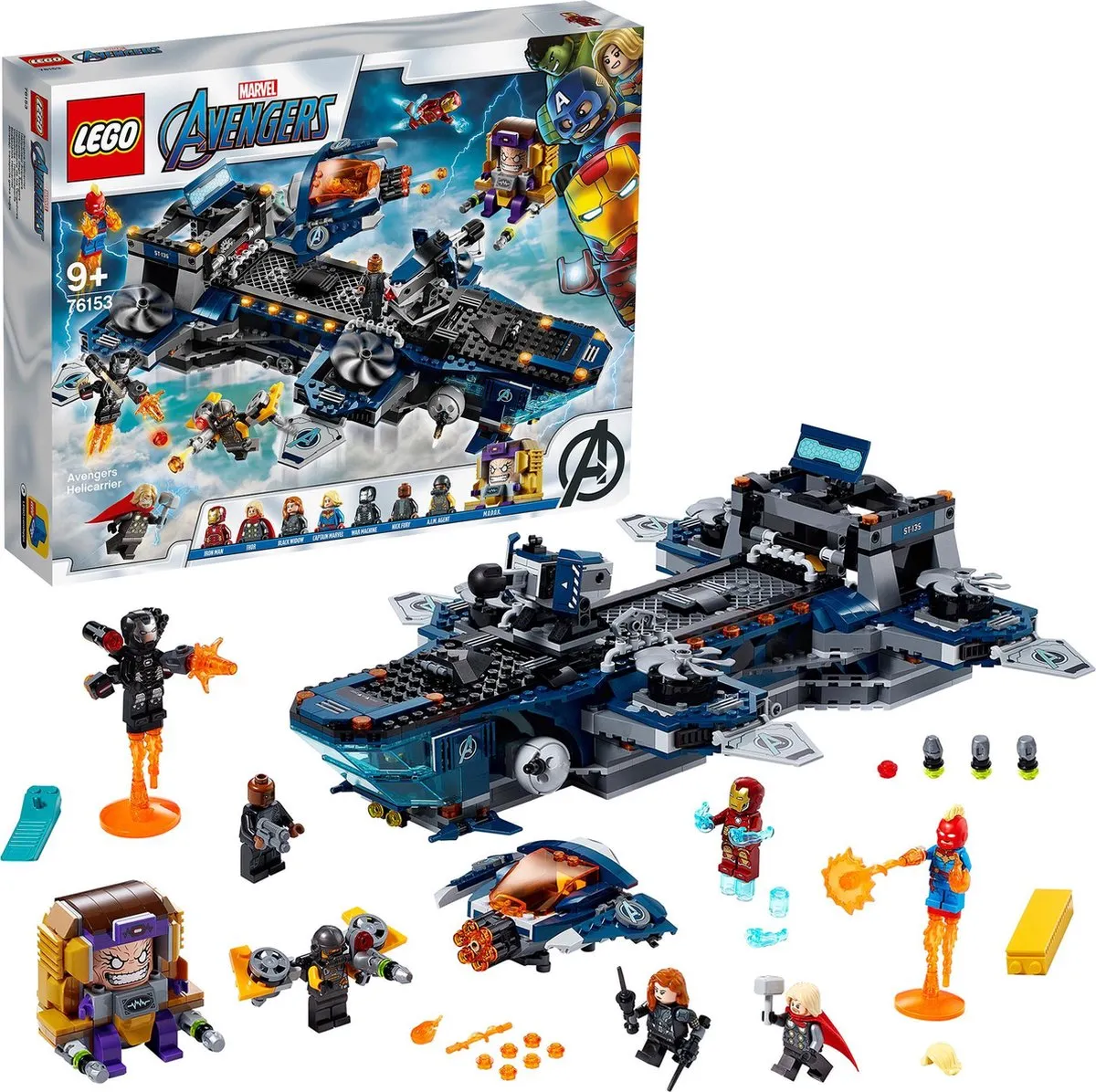 LEGO Marvel Avengers Helicarrier 76153 - 1244 Stukken