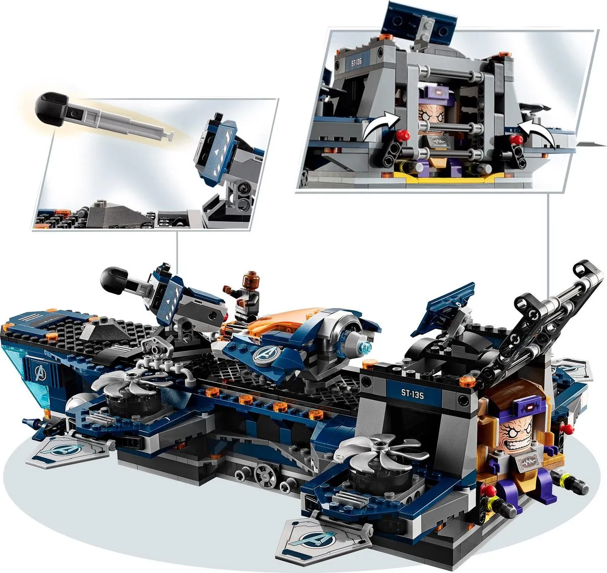 LEGO Marvel Avengers Helicarrier 76153 - 1244 Stukken