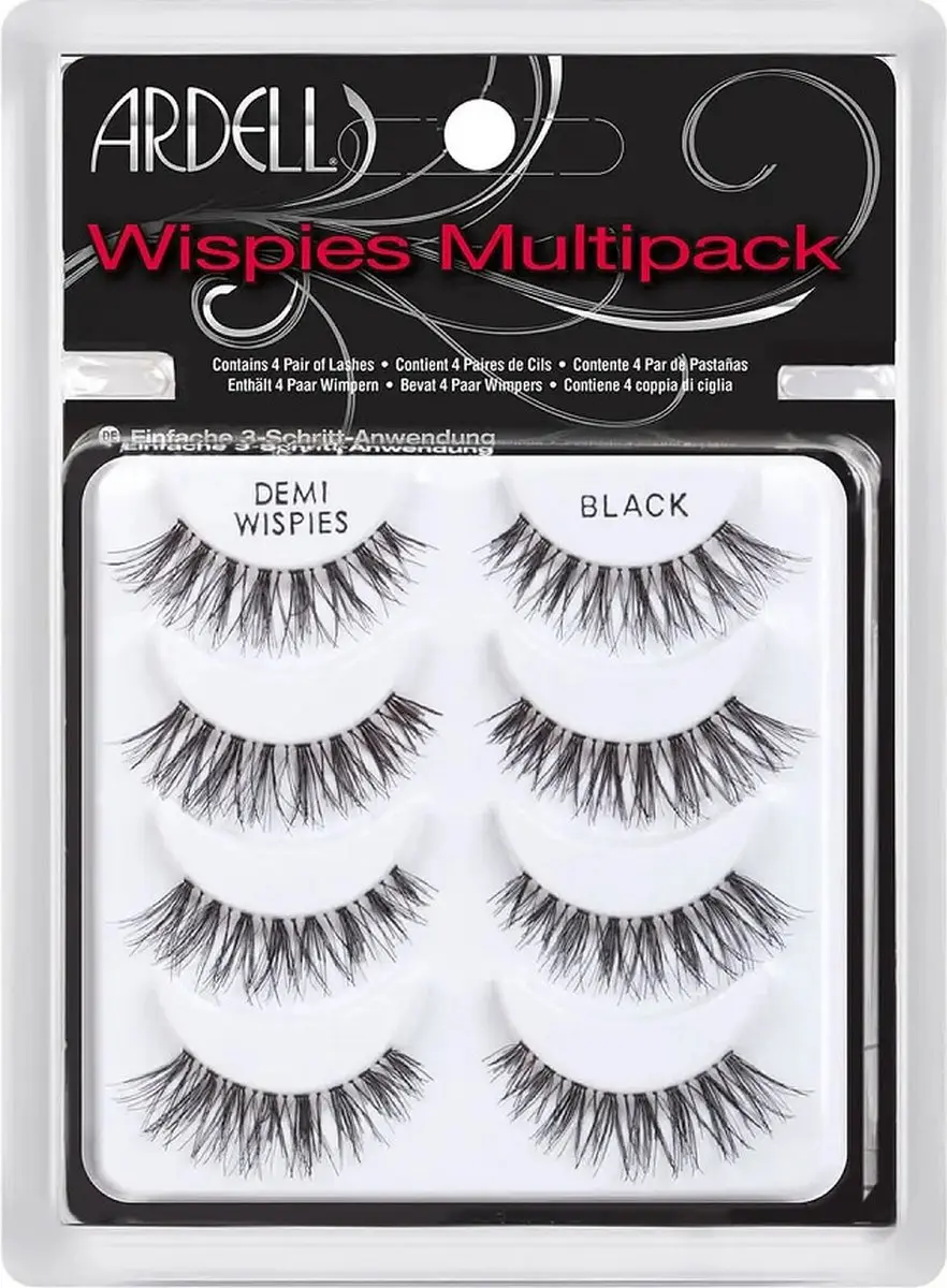 Ardell Demi Wispies Black Kunstwimpers - 4 Paar - afbeelding 6 van 6