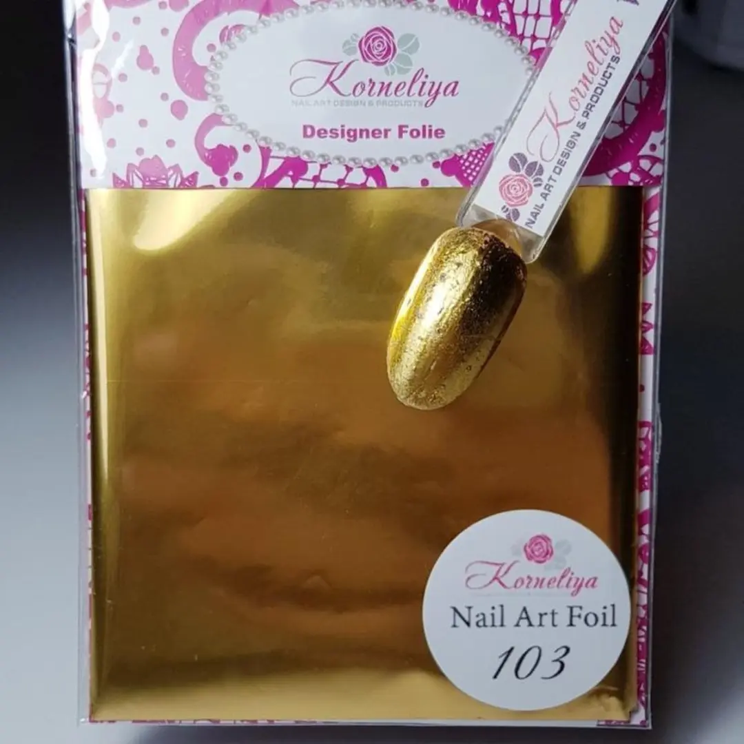 Korneliya Nailart Folie Arabisch Goud