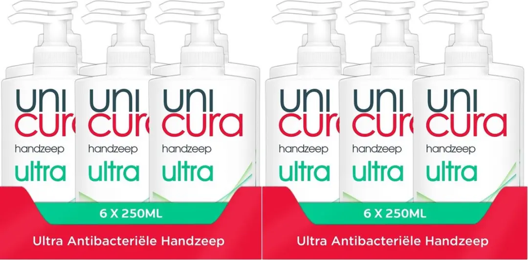 Unicura Anti-bacterieel Handzeep Ultra Pomp 250ml