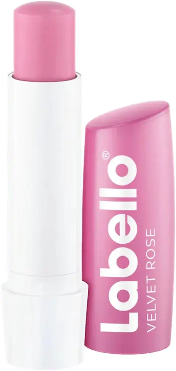 Labello Velvet Rose Lippenbalsem 4.8ml - Roze
