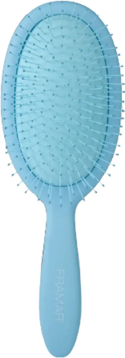 Framar Detangle Brush - Peek A Blue